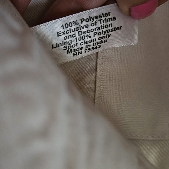 MADE IN INDIA Beaded Floral Shoulder Bag. White Multi. NWT - Picture 13 of 15